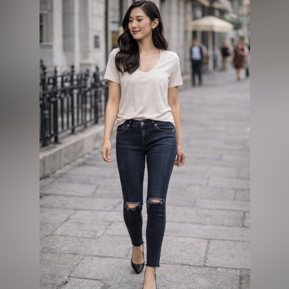 J Brand Dark Blue Women's Skinny Jeans